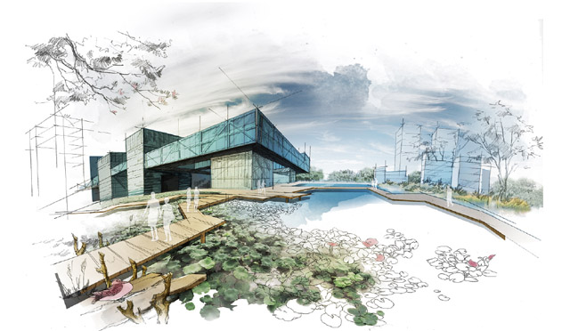 【城试】桃花源之和合境界——常德市阳明湖区域策划与城市设计