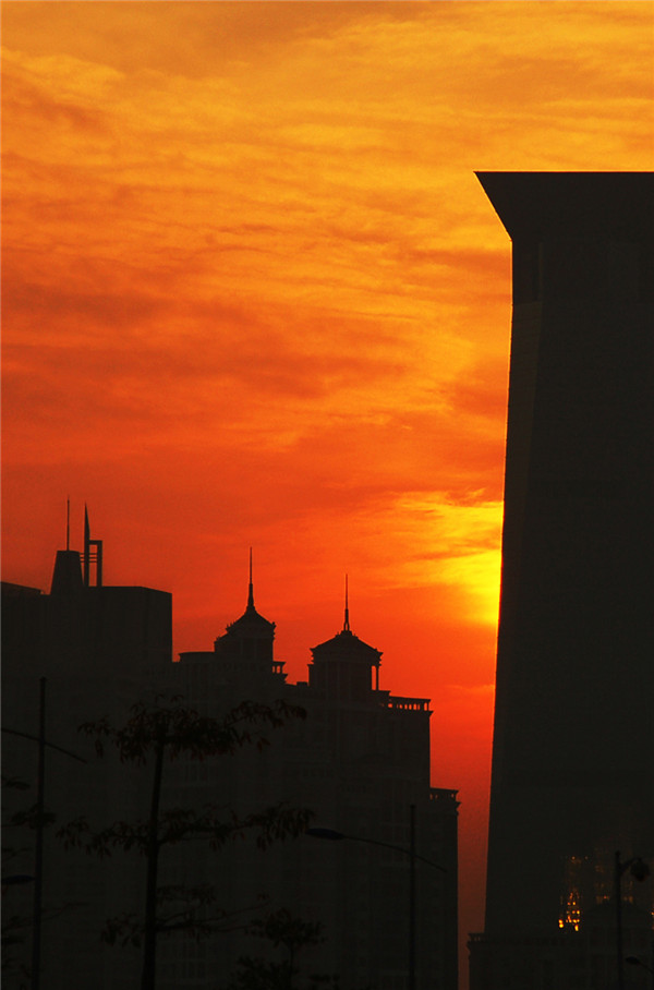 夕阳