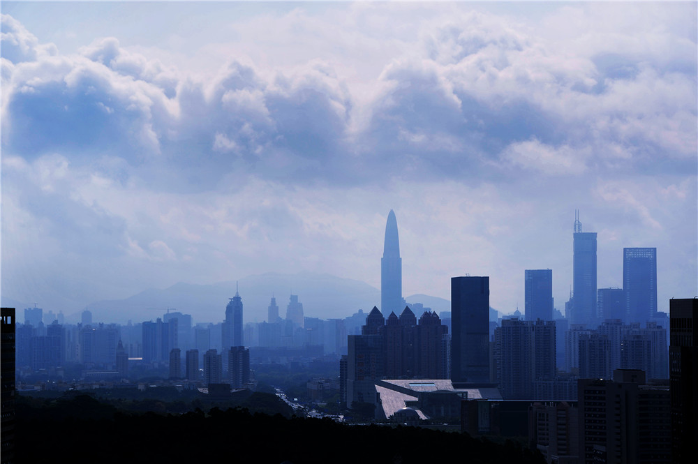 城影相间-城市天台