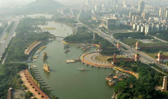南海中心区详细规划和七风之歌公园和市民广场景观设计