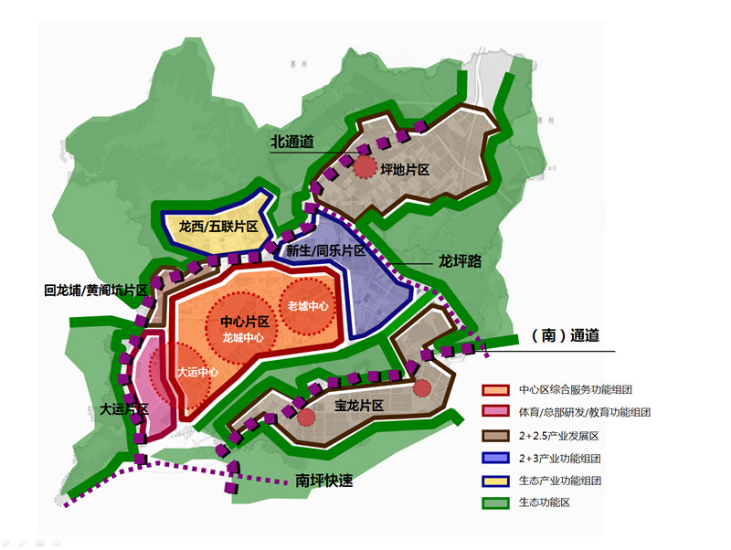 龙岗中心地区发展战略研究与行动规划