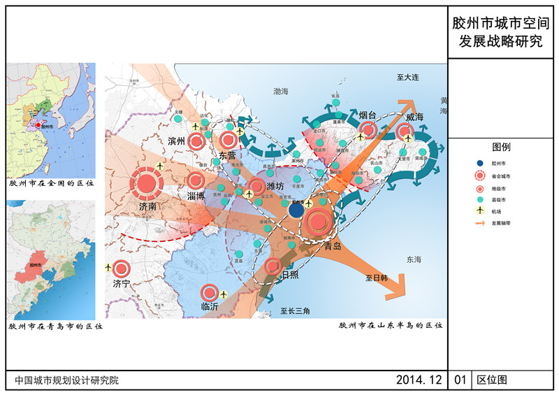 胶州市城市空间发展战略研究
