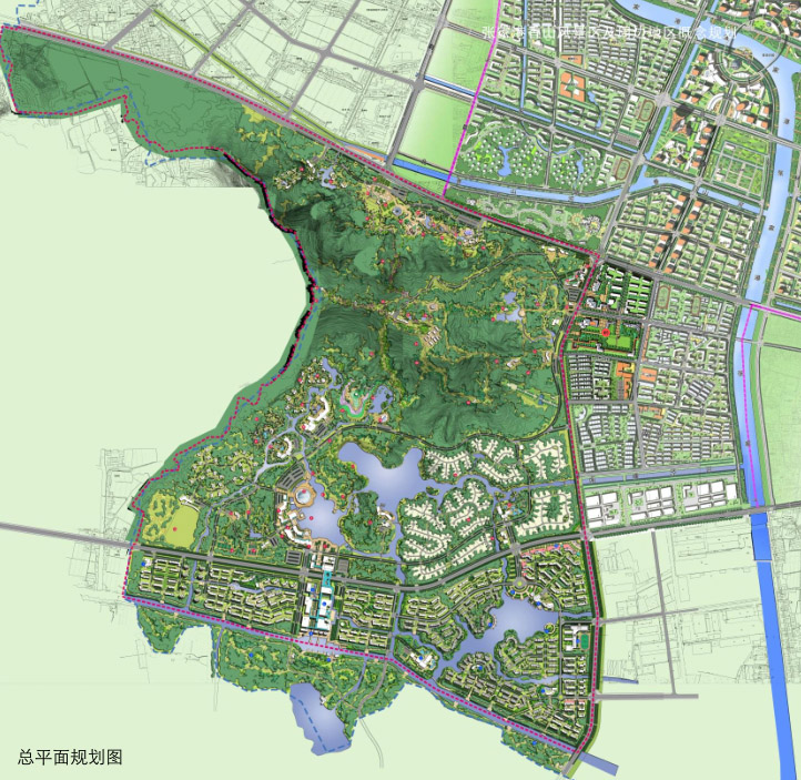 张家港香山风景区以及周边地区概念规划