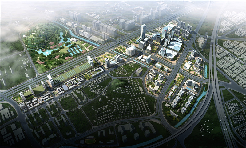 虎门新中心区城市设计与交通规划设计