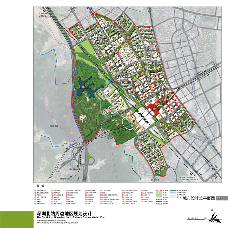 11 城市设计总平面图